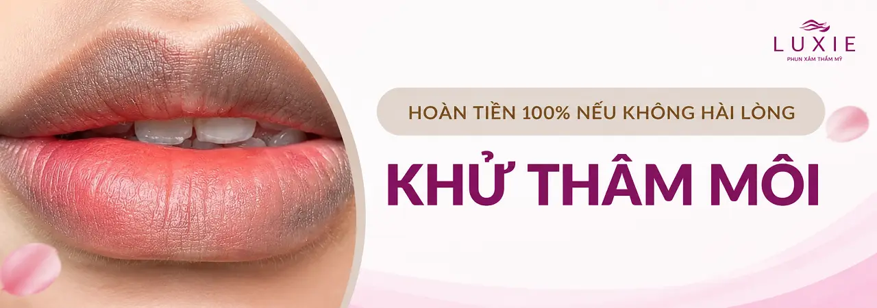 Khử thâm môi Nam / Nữ, cải thiện sắc tố, hồng hào tươi tắn