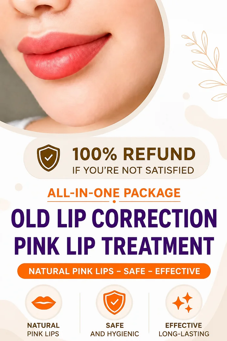 Fixing patchy lip color and applying new lip color