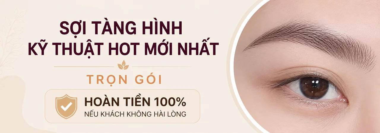 Sợi Tàng Hình - Kỹ Thuật Phun Xăm Hot Nhất Hiện Nay