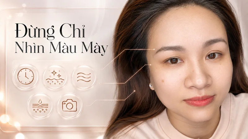 Phun mày, 5 điều nên xem lại trước khi lo lắng