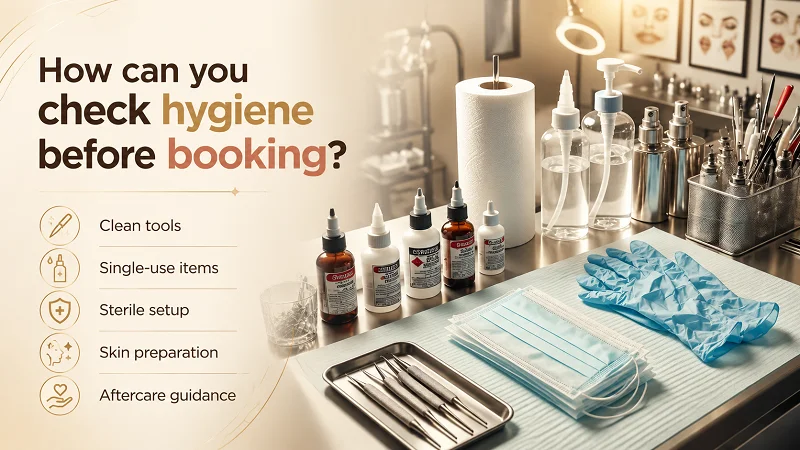 What makes a cosmetic tattoo studio safe in Ho Chi Minh City?