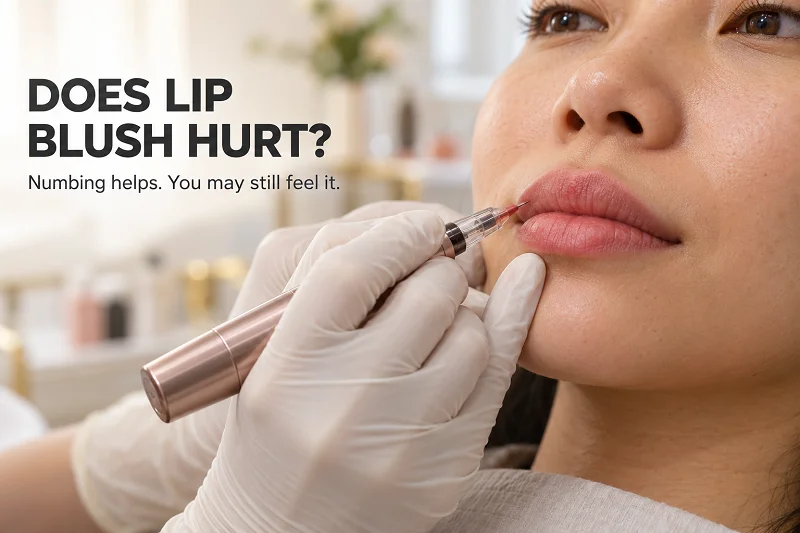 Does Lip Blush Hurt? What Numbing Can and Can't Do