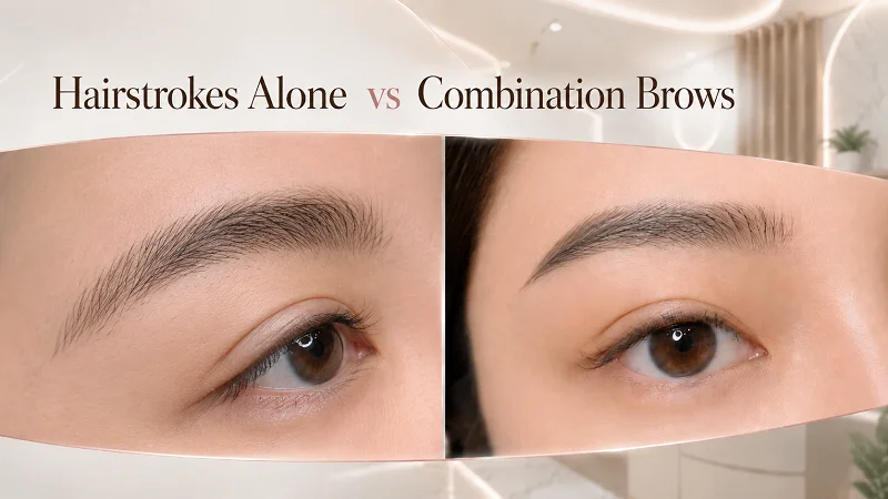 Can hairstroke brows look natural without existing brow hair? Can hairstroke brows look natural without existing brow hair?