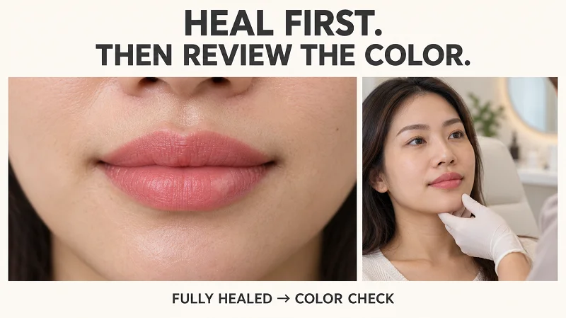 Will a cold sore ruin your lip blush?