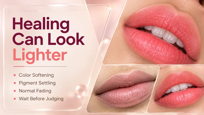 Why Lip Blush Often Looks Lighter After Healing Why Lip Blush Often Looks Lighter After Healing