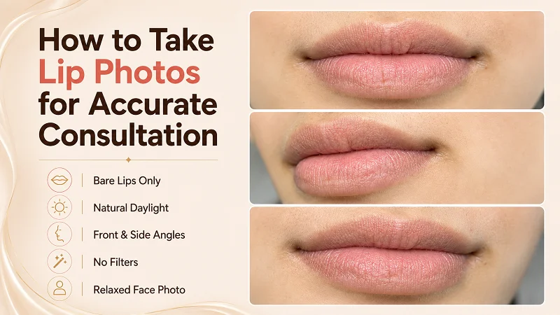 What lip photos should you send before booking? What lip photos should you send before booking?