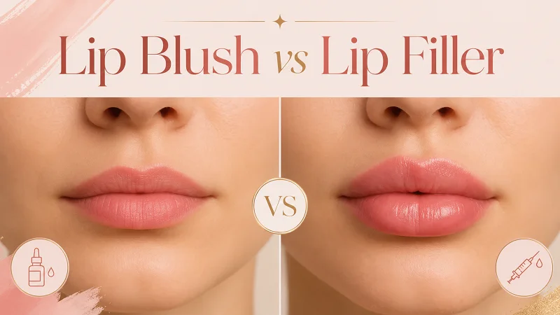 Lip blush vs Lip filler Lip blush vs Lip filler