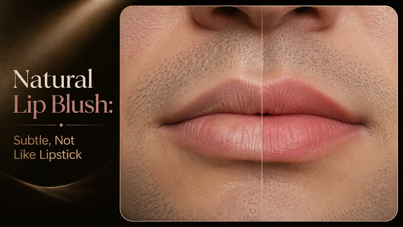 Can lip blush look natural on men? Can lip blush look natural on men?