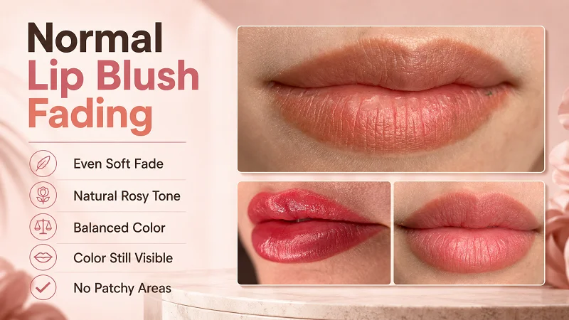 Signs Your Lip Blush Is Fading Normally