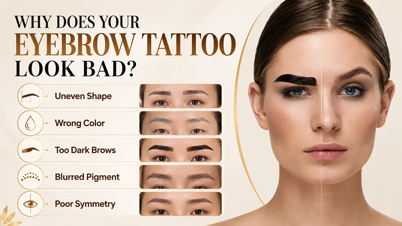 What Is Considered a Bad Eyebrow Tattoo?