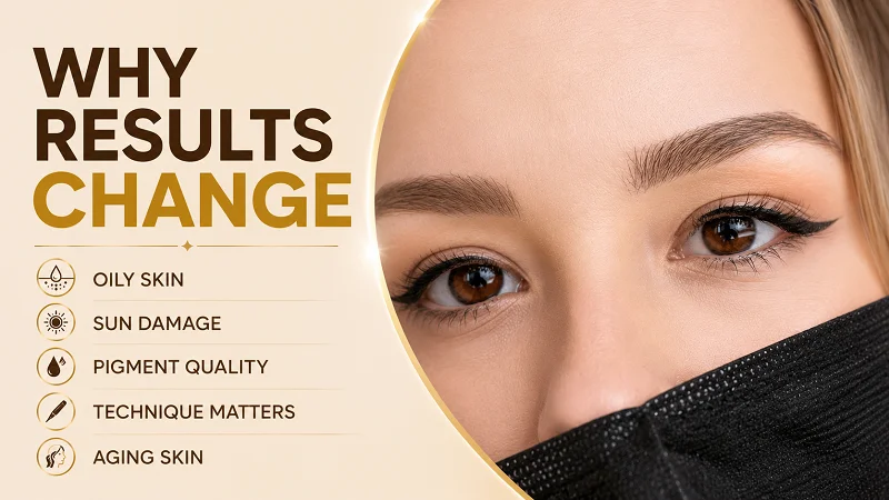 What Factors Affect Eyebrow Tattoos After 5 Years?