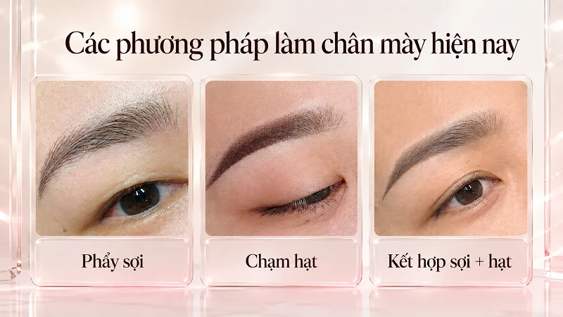 Nên chọn phun, phẩy sợi hay kết hợp cả hairstroke và shading