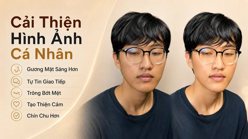Một đôi môi sáng và đều màu có thể thay đổi cảm nhận về khuôn mặt như thế nào?