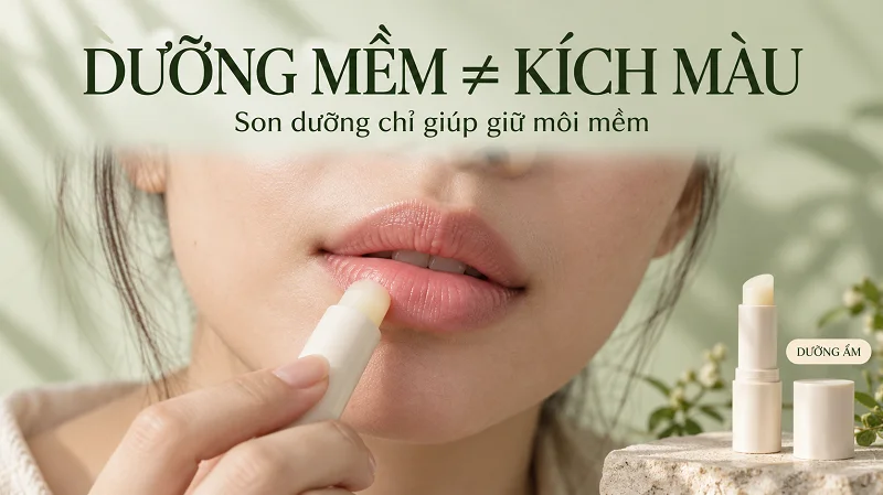 Có loại son nào giúp môi lên màu đẹp hơn không?