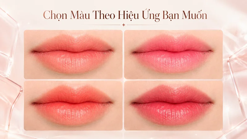 Gợi ý nhóm màu theo hiệu ứng bạn muốn