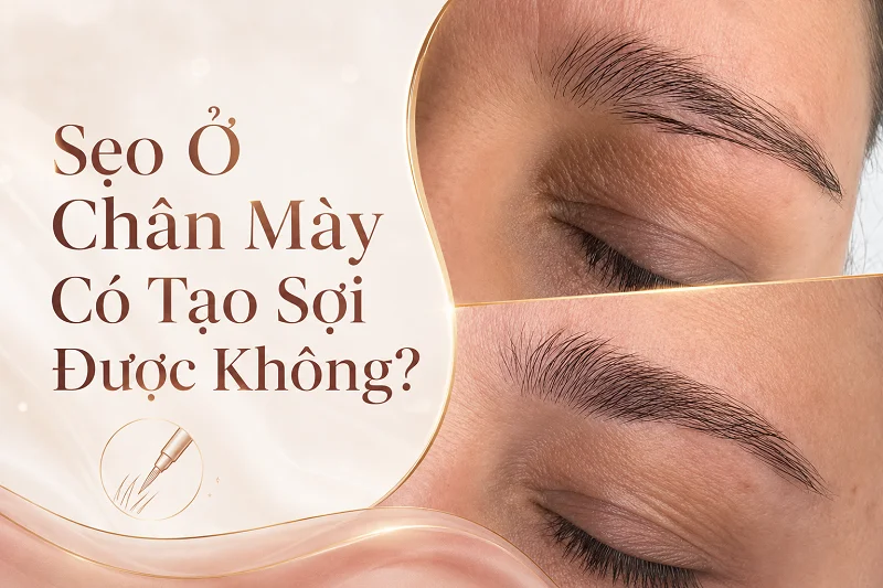 Sẹo Ở Chân Mày Có Tạo Sợi Được Không? 5 Điều Cần Kiểm Tra
