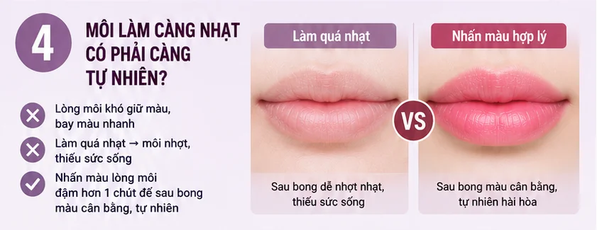 Làm nhạt từ đầu sẽ đẹp hơn?