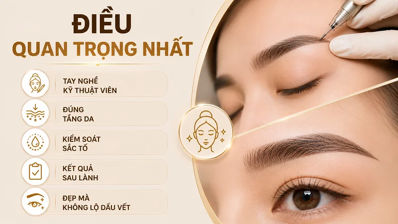 Lời Khuyên Trước Khi Chọn Dịch Vụ Phun Xăm Lông Mày