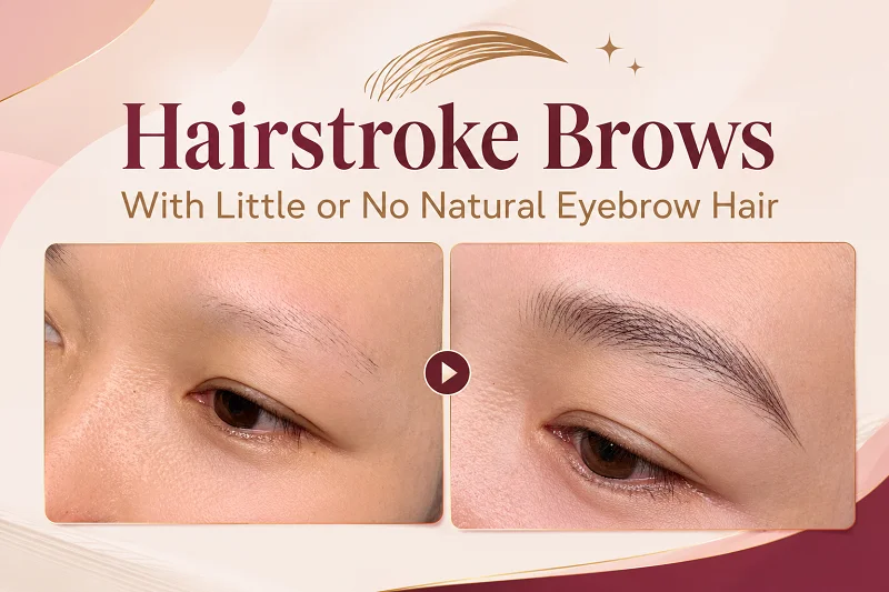 Can You Get Hairstroke Brows With Little or No Natural Eyebrow Hair in HCMC?