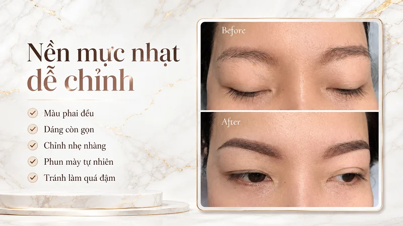 Nền mực nhạt: khi nào có thể chỉnh dáng và làm mới nhẹ nhàng? Nền mực nhạt: khi nào có thể chỉnh dáng và làm mới nhẹ nhàng?
