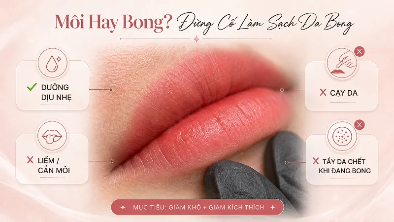 Môi Hay Bong Thì Chăm Thế Nào? Môi Hay Bong Thì Chăm Thế Nào?