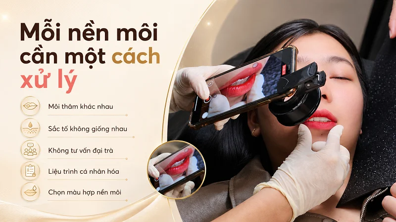 Vì sao khử thâm môi không nên được tư vấn đại trà? Vì sao khử thâm môi không nên được tư vấn đại trà?