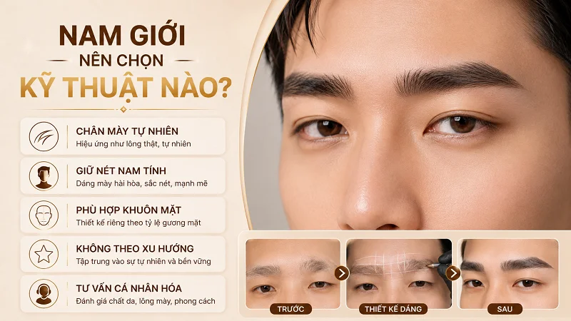 Những Sai Lầm Nam Giới Thường Mắc Phải Khi Làm Chân Mày