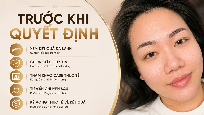 Kết Quả Sau Khi Làm Mày Sợi Có Giống Lông Mày Thật 100% Không?