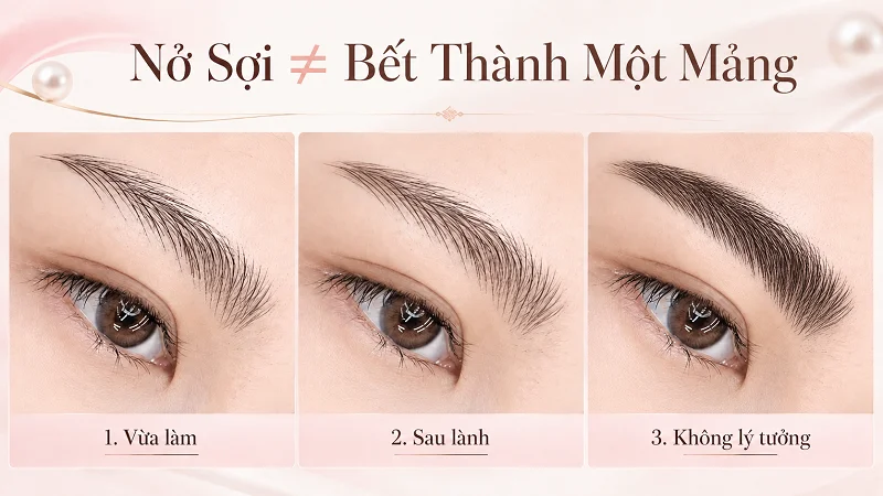 Nở sợi khác với Bết màu