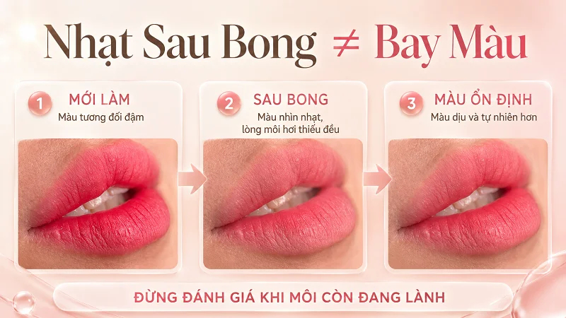 Vì Sao Lòng Môi Nhanh Nhạt? Vì Sao Lòng Môi Nhanh Nhạt?