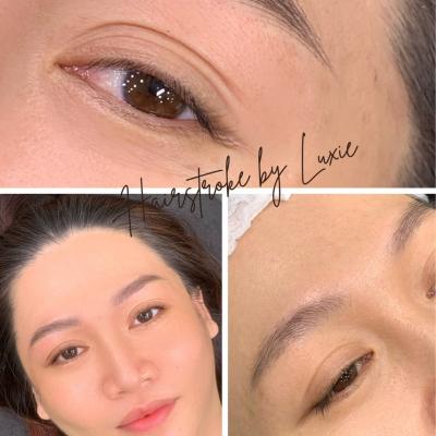 Phun sợi lông mày tự nhiên