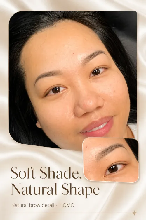 LuxShade powder brows at Luxie, with a close-up of the shaded brow